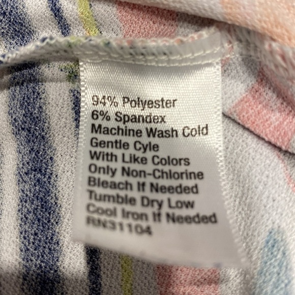 c womens The Limited casual floral short sleeve stretch plus size top 1X - Picture 5 of 5